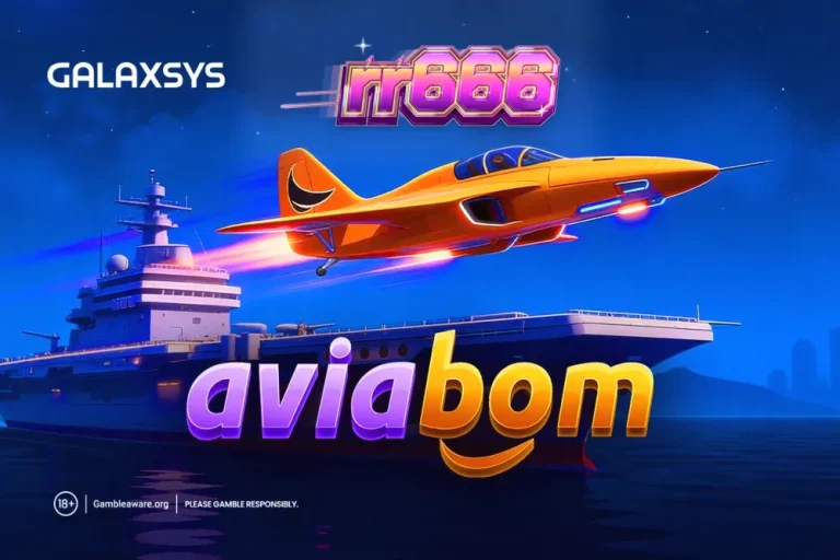 Tampilan visual pesawat dalam permainan Aviabom dari Galaxsys